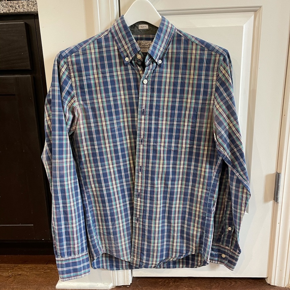 J. Crew Slim Fit Button Down Shirt Men’s Small